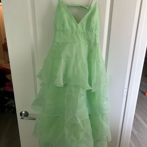 Mint green midi dress from Selfie Leslie